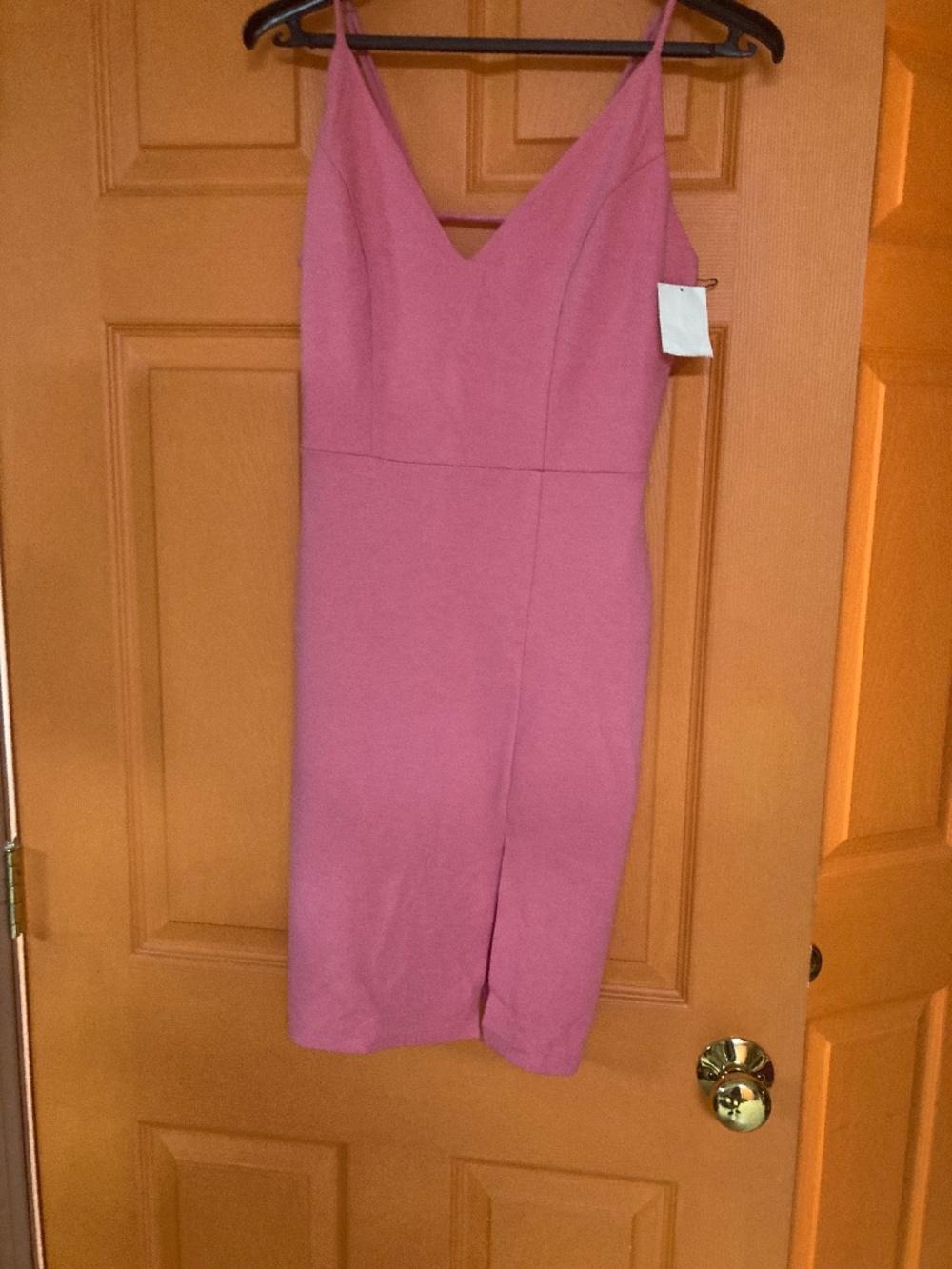 NWT Leith Pink Bodycon Sleeveless Sheath Dress Sz S